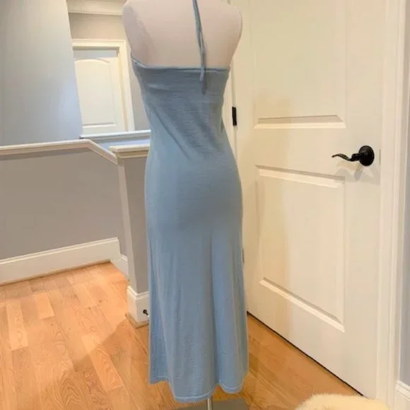 Ralph Lauren Black Label Cashmere Silk Halter Dress - Picture 4 of 15